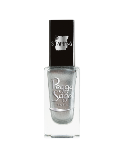 Verniz stamping prateado