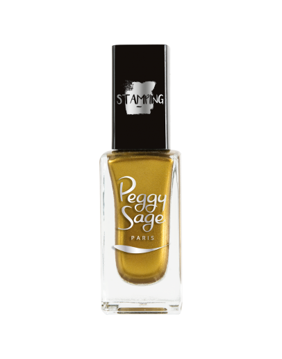 Verniz stamping dourado