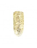 Verniz Mini Peel-off - Gold glitter