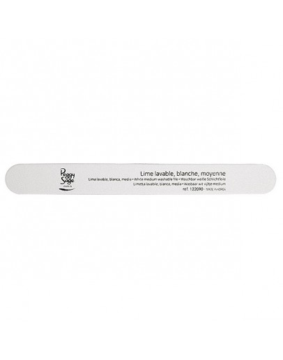 Lima unhas 180/180 lavável branca