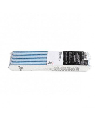 Lima unhas 180/180 lavável branca