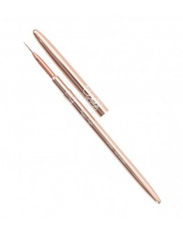Pincel liner comprido - rose gold