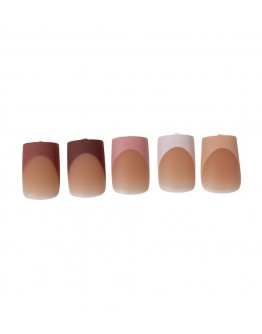 Tips Soft Gel French nudes