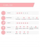 I-Gel gel de construção camuflagem rosa 15g