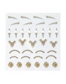 Adorno adesivo para unhas