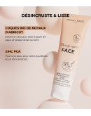 Geleia esfoliante facial