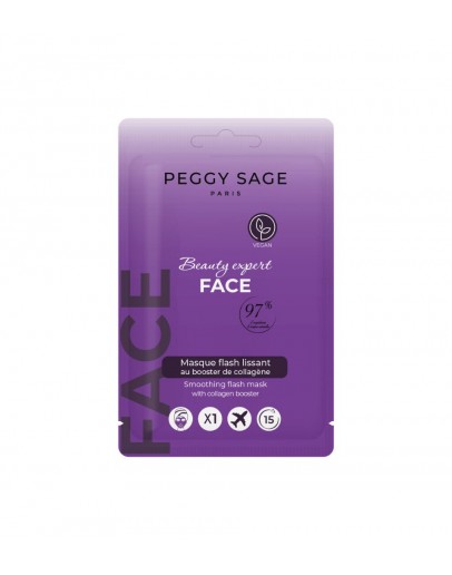 Máscara Flash alisadora com colagénio
