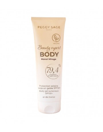 Protetor solar SPF 50 MONOÏ MIRAGE - or de monoï