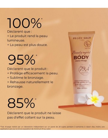 Protetor Solar SPF50 MONOÏ MIRAGE - éclat tahitien