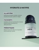 Cuidado hidratante anti-brilho