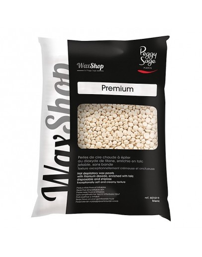 Pastilhas de cera depilatória Premium - textura cremosa e untuosa