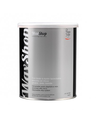 Cera depilatória morna com bandas nacré - 800ml