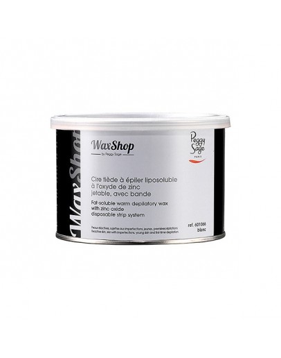 Cera depilatória morna com bandas blanc - 400ml