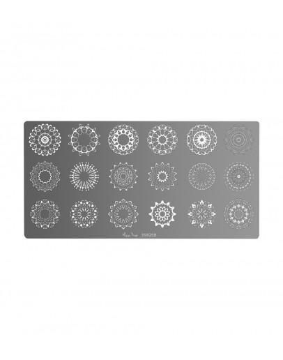 Placa stamping mandala 2