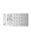 Placa stamping - autumn